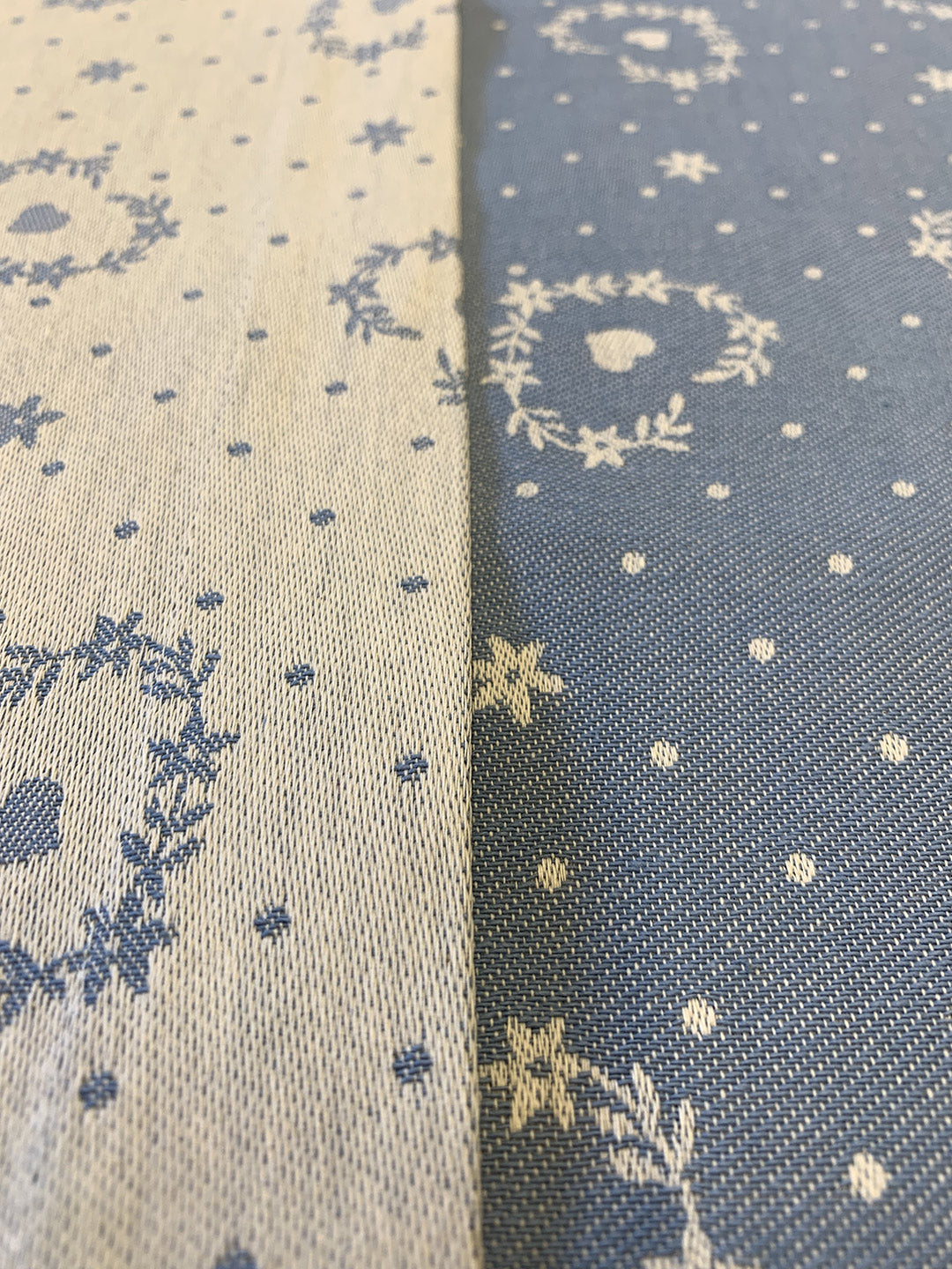 Tovaglia Ghirlanda Blu