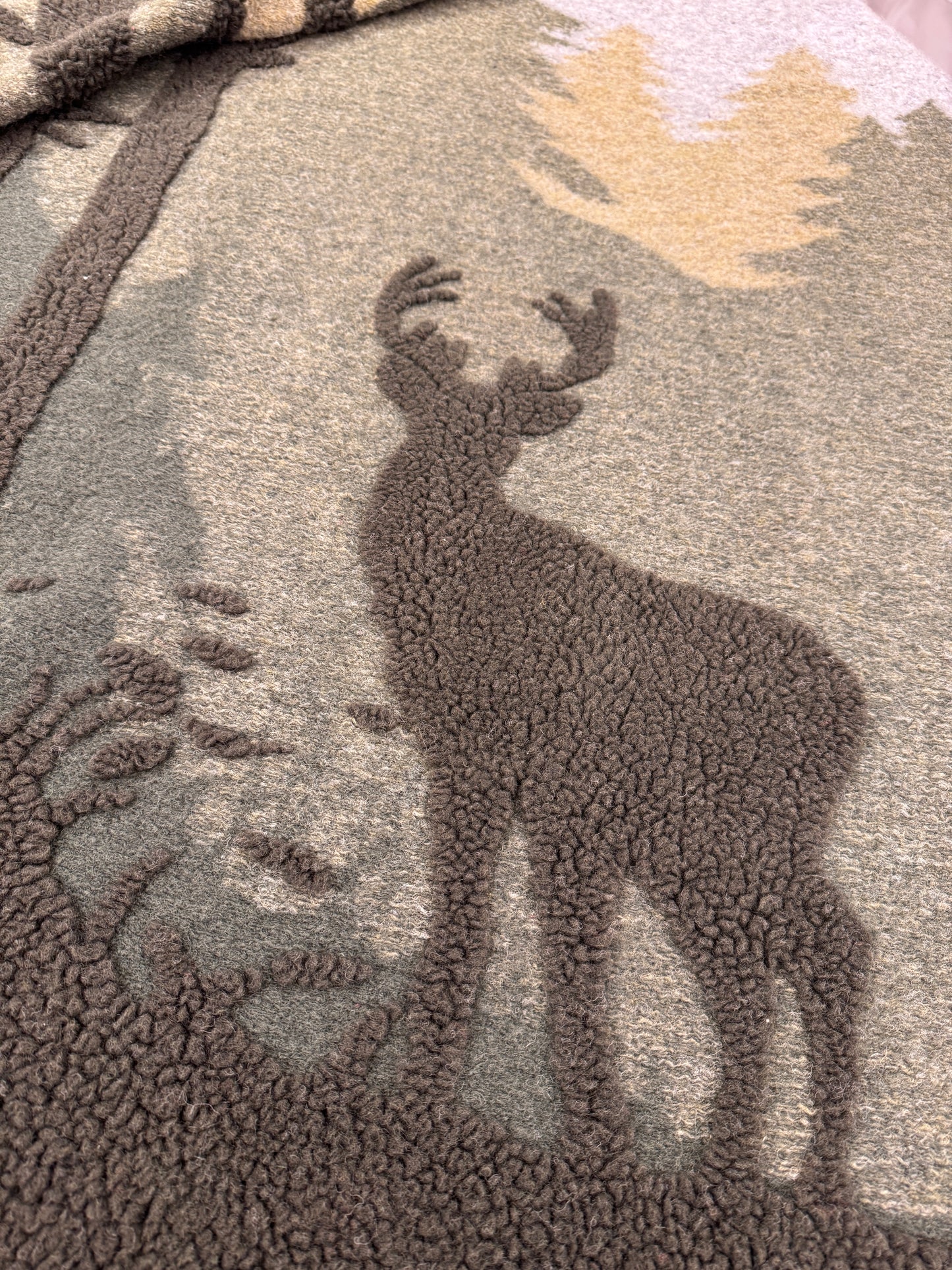 Coperta Cervo Silhouette