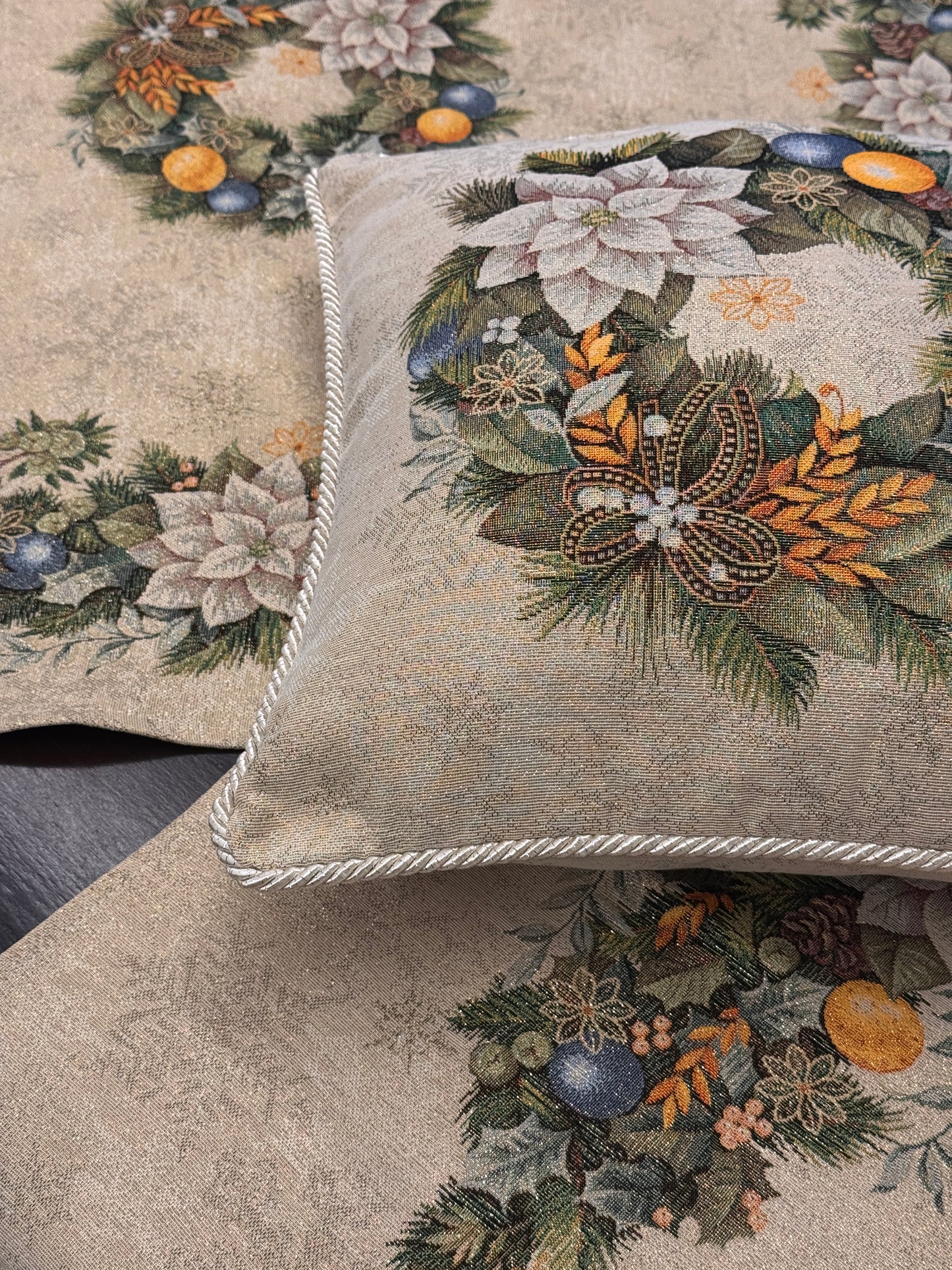 Cuscino Ghirlanda Gold (fodera)