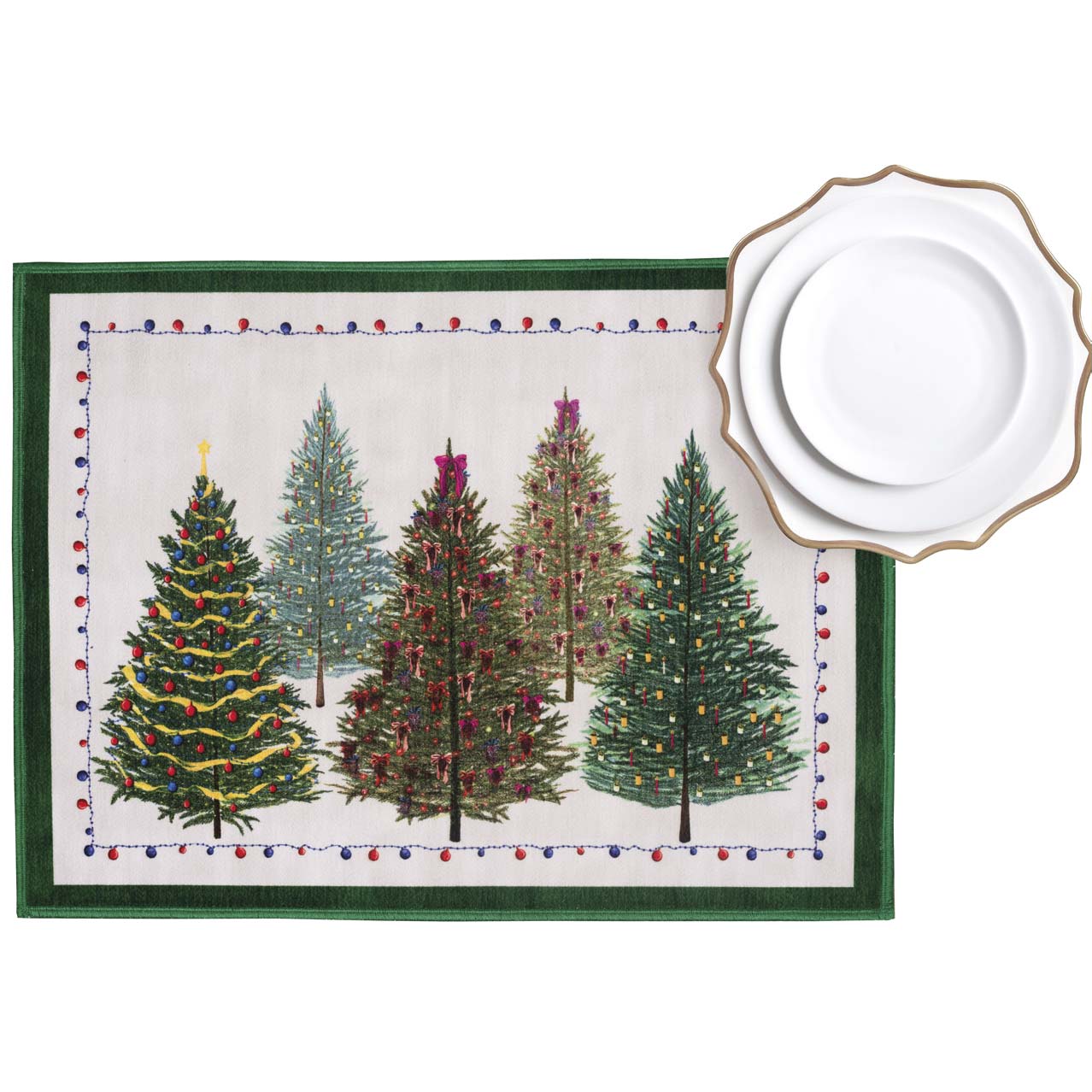 Mymat Fairy Trees tovagliette americane