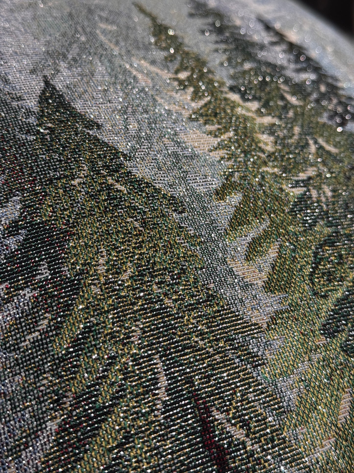 Cuscino Alberi Lurex (fodera)