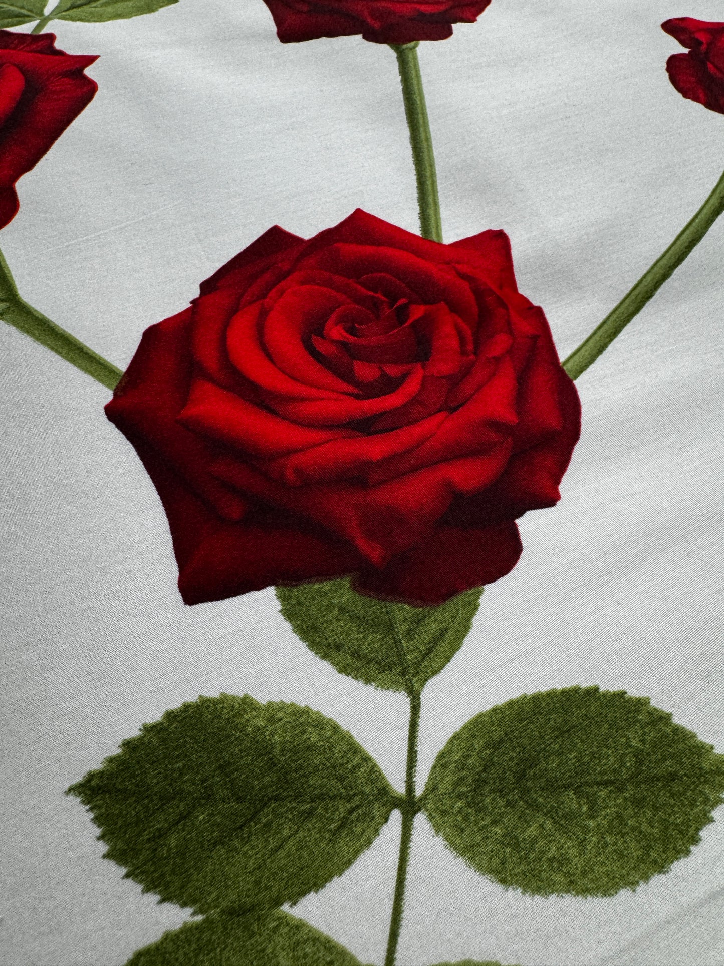 Copripiumino Rose Rosse