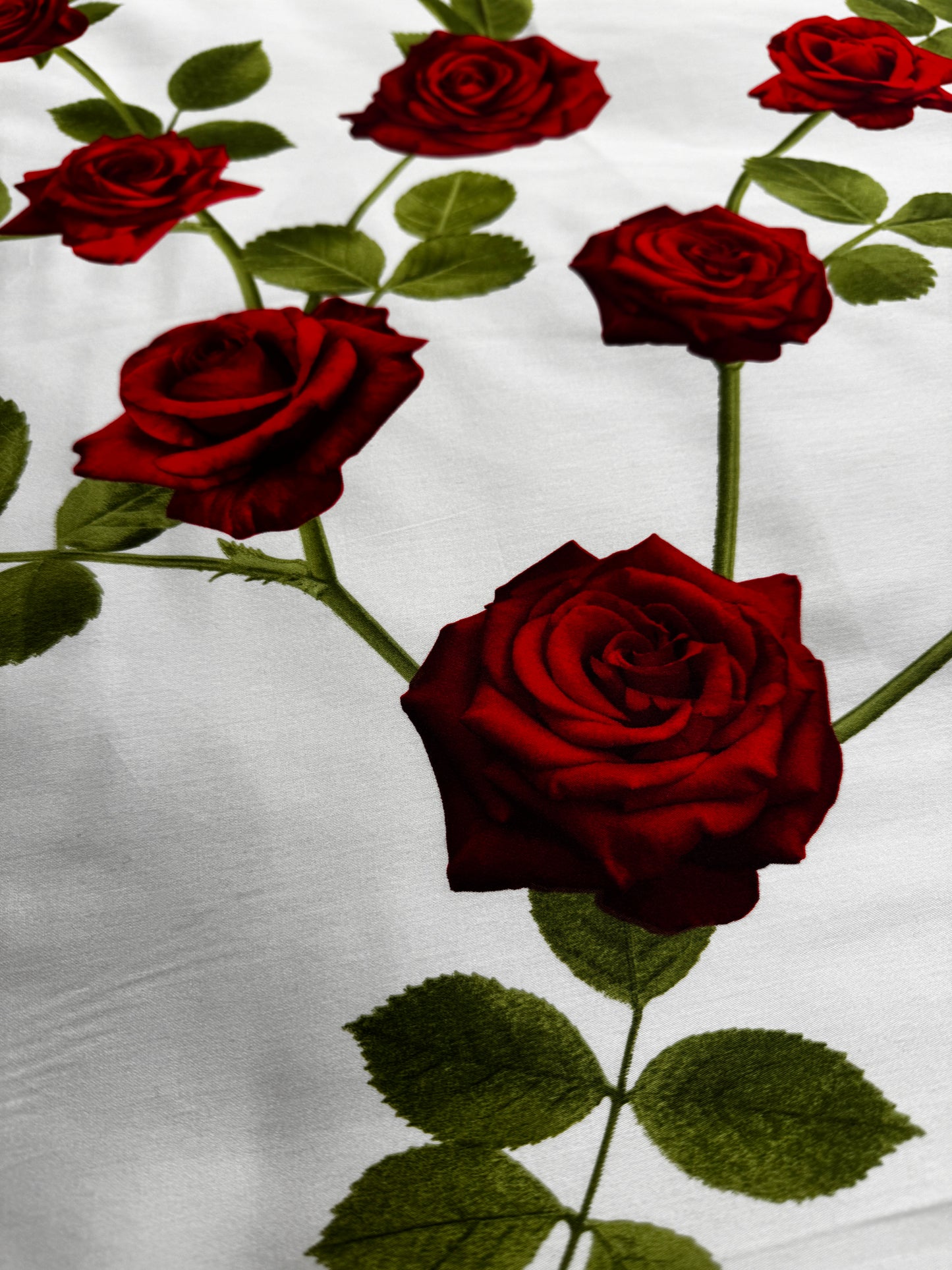 Copripiumino Rose Rosse